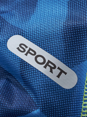 Children's Geometric Print Quick Dry Sport Set - Farnelli