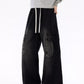 Men's Plus Size Wide-Leg Cargo Jeans - Farnelli