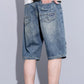 Men's Distressed Denim Shorts - Farnelli