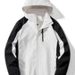 Men's Plus Size Waterproof Hooded Outdoor Jacket - Farnelli