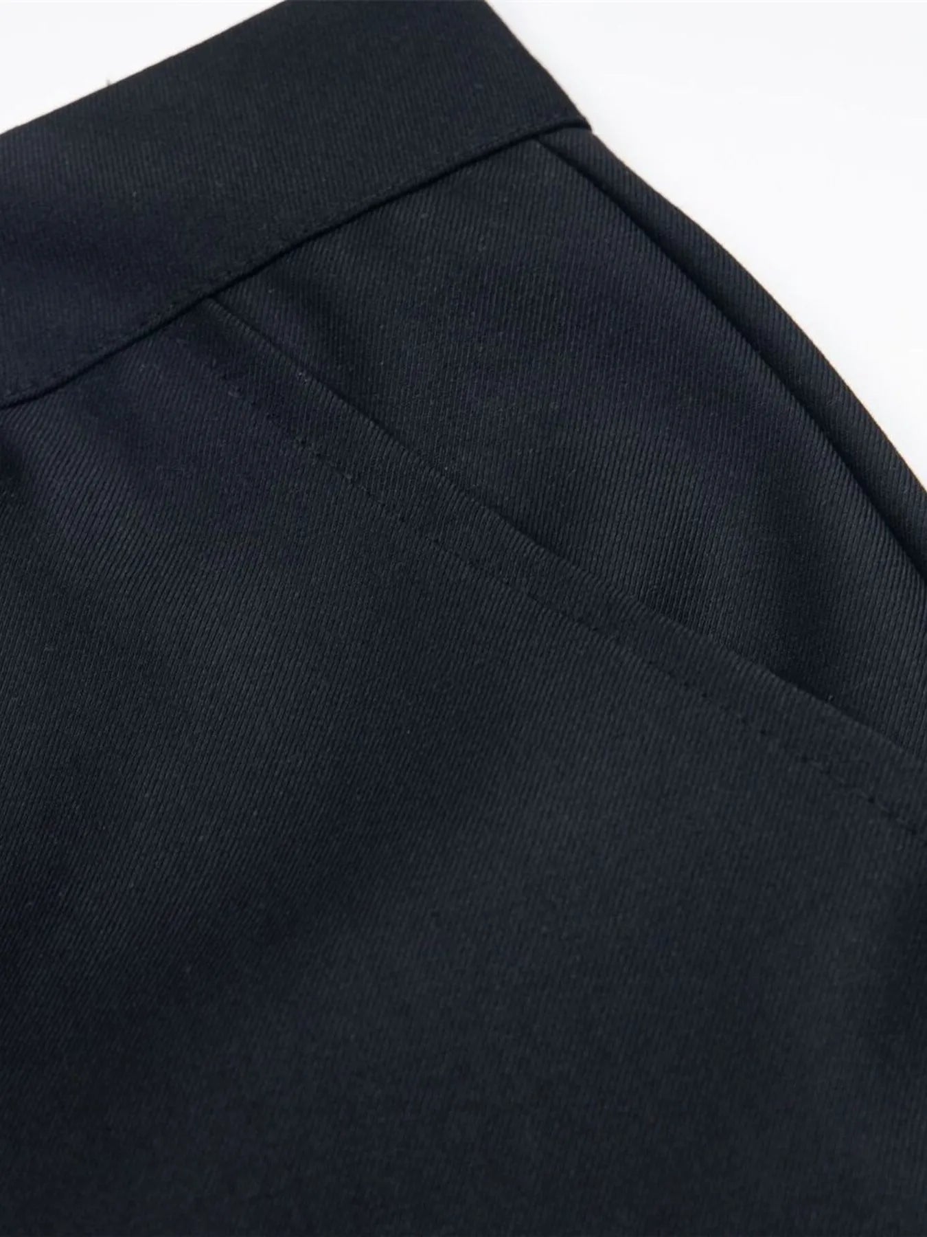 Men's Wide Leg High Waist Pants - Farnelli