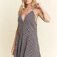 Jade By Jane Full Size Checkered Sleeveless Dress Plus Size - Farnelli