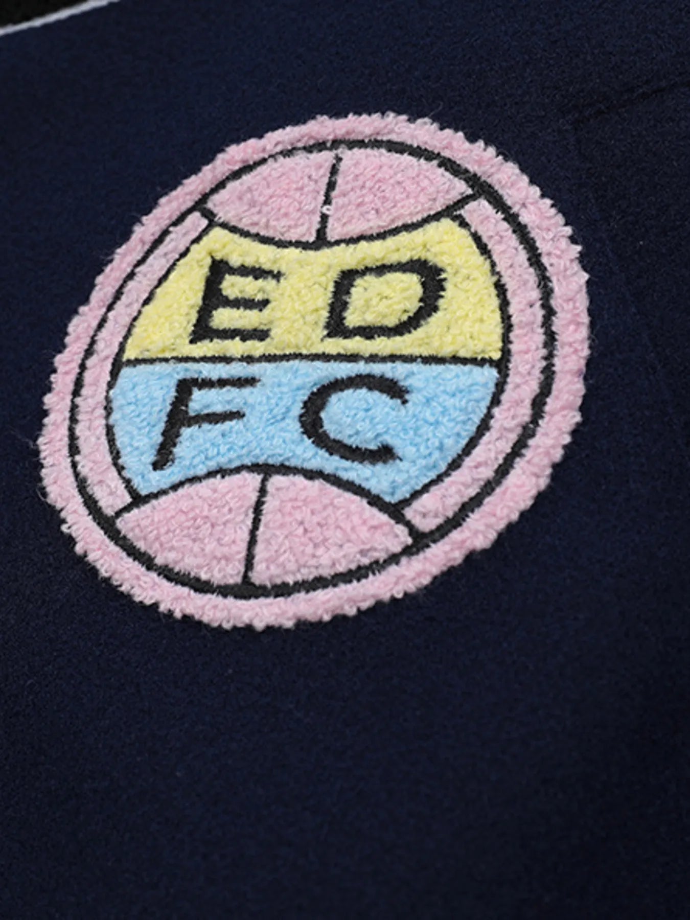 Men's Baseball Bomber Jacket with Patches - Farnelli