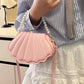 Shell-Shaped Pearl Decor Crossbody Bag - Farnelli