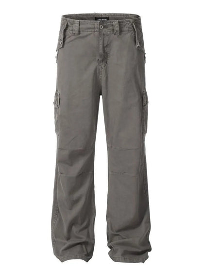 Men's Straight Leg Cargo Pants - Farnelli