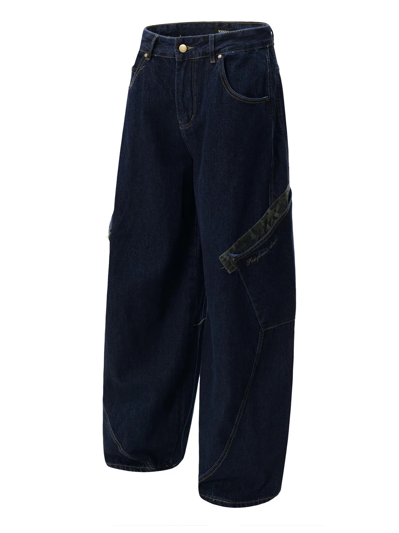 Men's Oversized Cargo Jeans - Farnelli