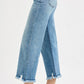 RISEN Full Size Mid Rise Crop Wide Leg Jeans Plus Size - Farnelli