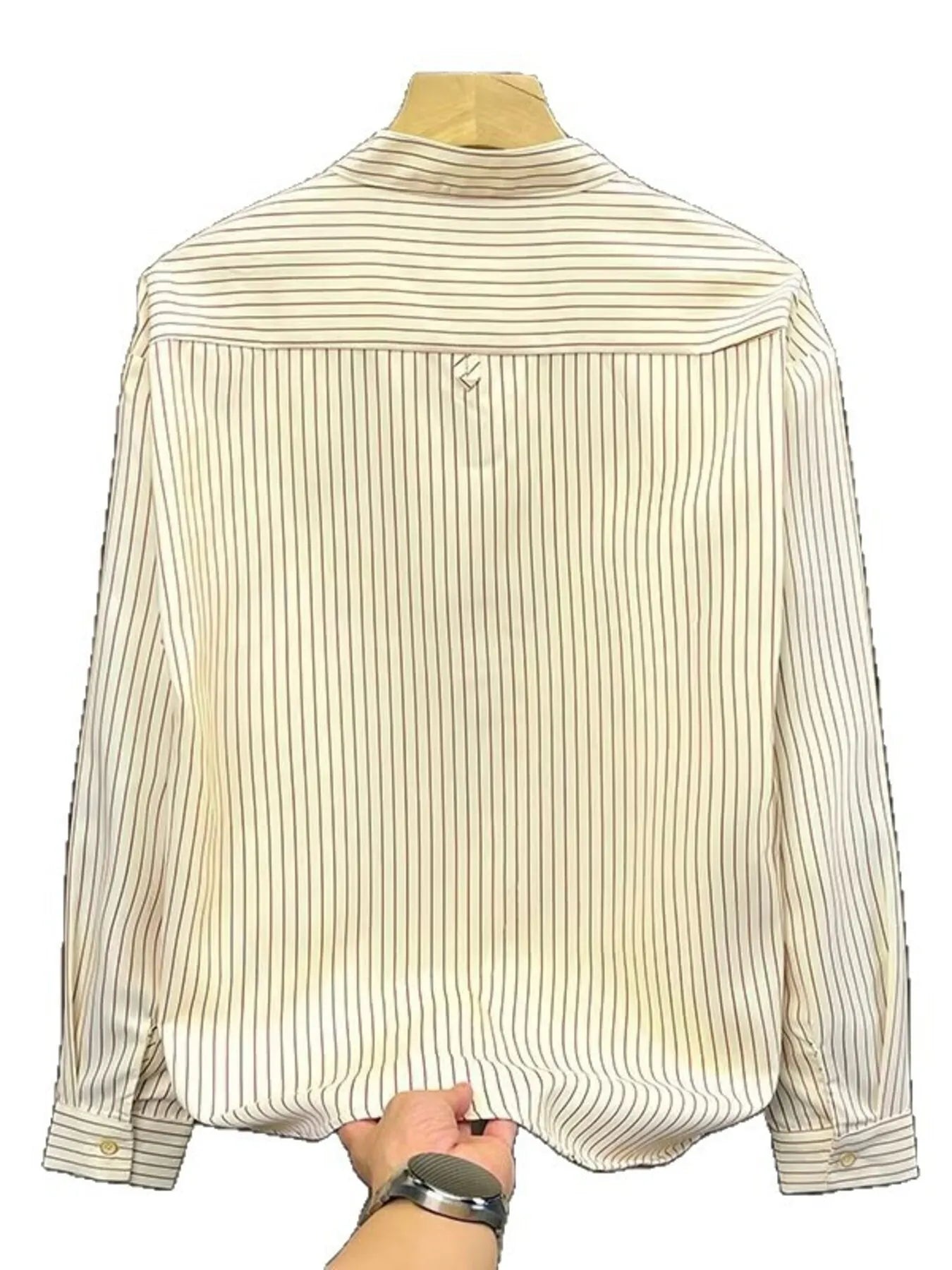 Men's Striped Button-Down Shirt - Farnelli