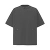 Men's Round Neck Short Sleeve T-Shirt - Grey