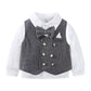 Children's Striped Vest and Pants Suit Set - Farnelli