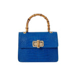 Mini Harriet bag by thebagicon, small stylish handbag with chain strap and textured leather finish.