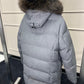 Men's Genuine Fur Trim Sorona® Fill Coat
