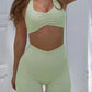 Halter Neck Cami and Shorts Active Set - Farnelli