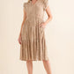 And The Why Boho Printed Tiered Maxi Dress - Farnelli