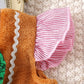 Children's Christmas Lace Detail Dress - Farnelli