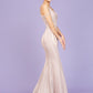 CLEARANCE - Eureka 9811 Cold-Shoulder Mermaid Long Dress (Size L)
