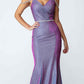 CLEARANCE - Eureka 9811 Cold-Shoulder Mermaid Long Dress (Size L)