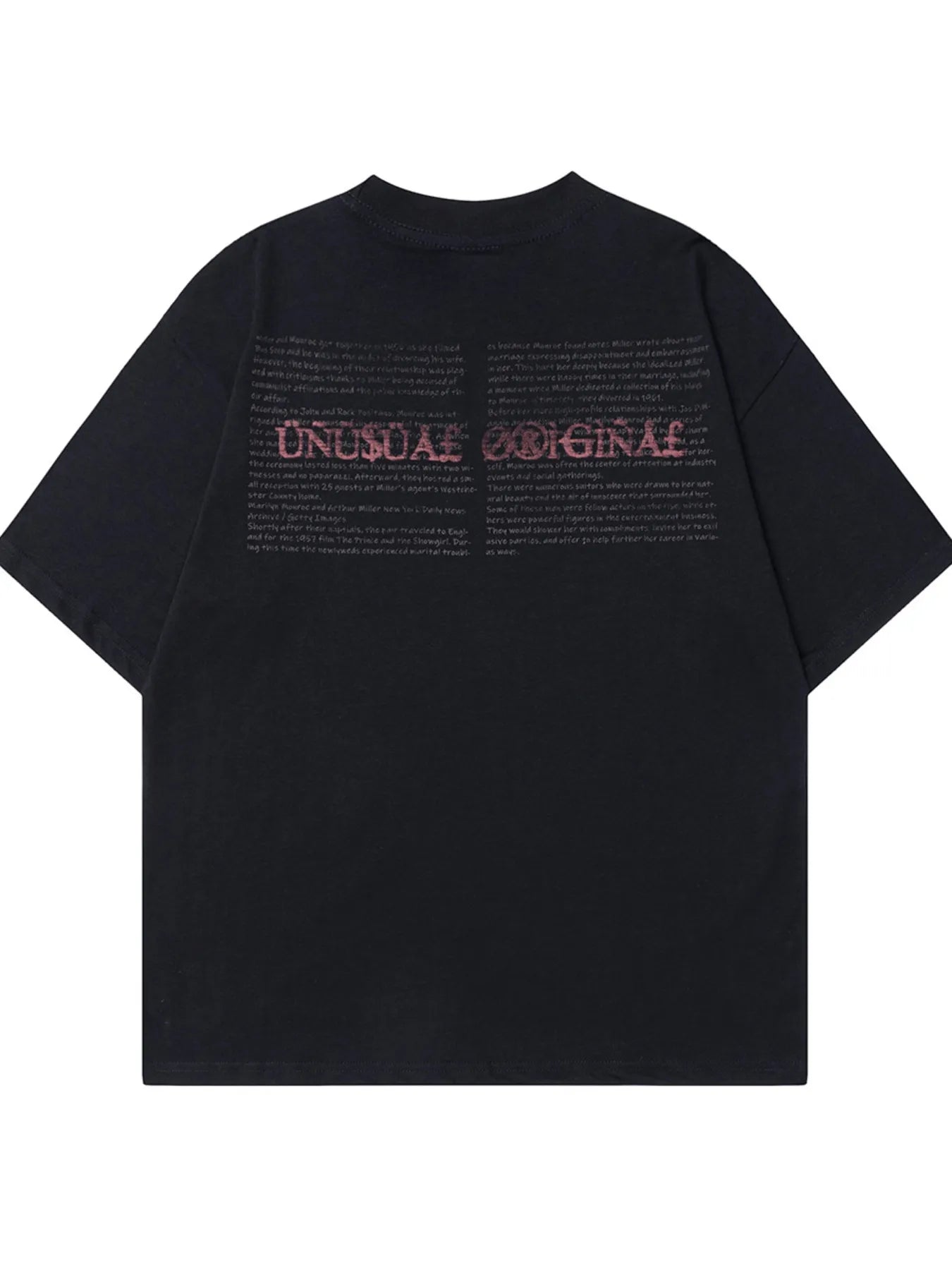 Men's Graphic Short Sleeve Oversized T-Shirt - Farnelli