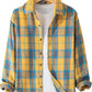 Men's Plus Size Button Up Long Sleeve Shirt - Farnelli