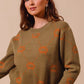 SO ME Pumpkin Rhombus Halloween Thanksgiving Sweater - Farnelli