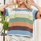ADORA Multi Color Stripe Casual Top - Farnelli