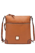 PU Leather Crossbody Bag - Farnelli