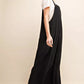 Kori America Full Size Sleeveless Ruched Wide Leg Overalls - Farnelli