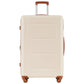 HouseOfZazla expandable 2-piece luggage set with TSA lock and spinner wheels in multiple colors
