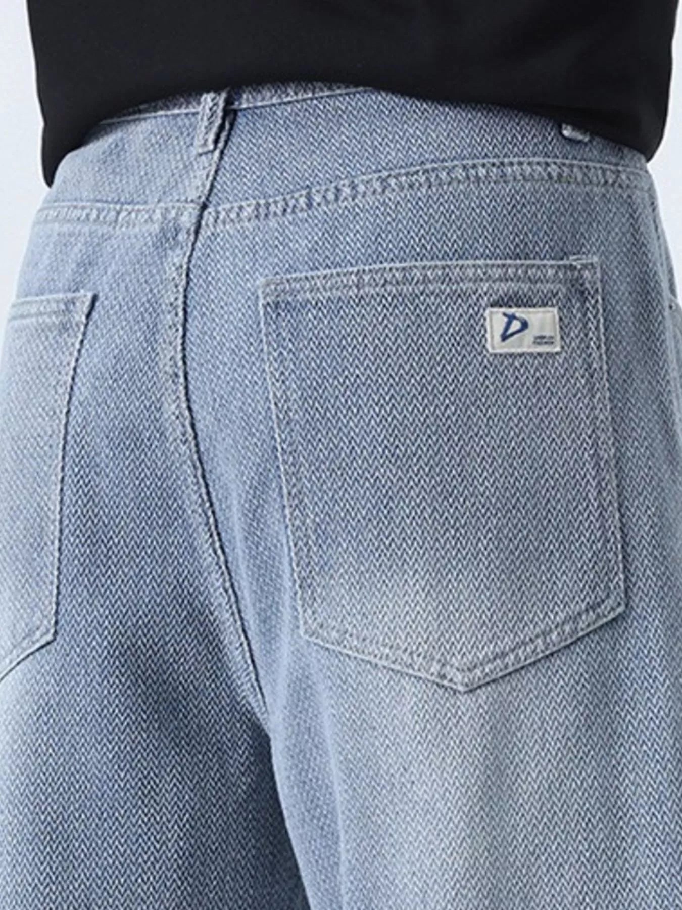 Men's Relaxed Fit Straight Leg Jeans - Farnelli