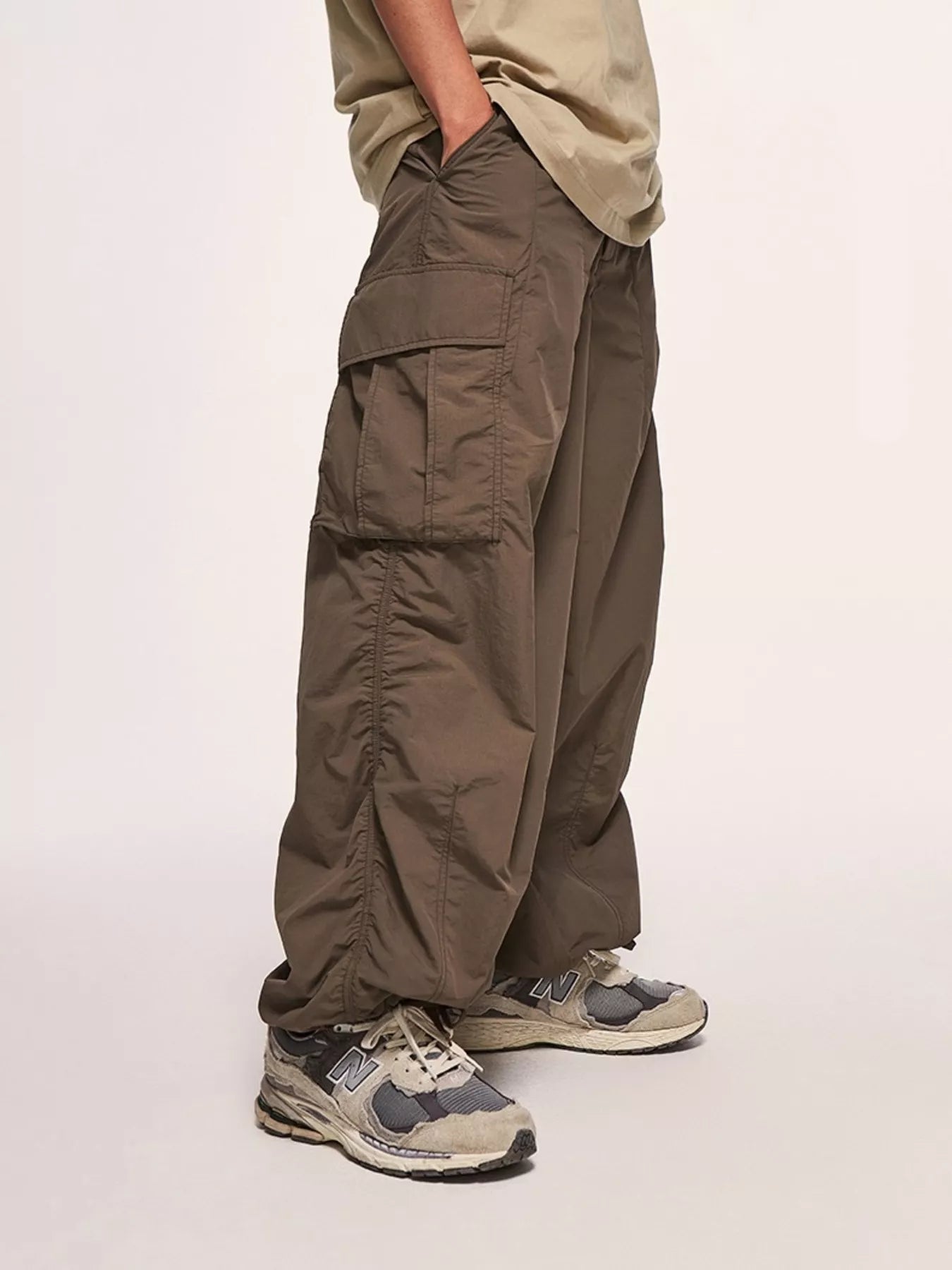 Men's Wide Leg Cargo Pants - Farnelli