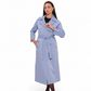 Jackie Trench Coat in Sky Blue
