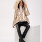 Genuine Polar Fox Down Fill Jacket