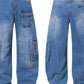 Men's Wide Leg Cargo Jeans - Farnelli