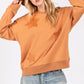 SAGE + FIG Star Patch Long Sleeve Sweatshirt - Farnelli