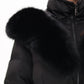 Amanda Genuine Fur Trim Down Fill Coat