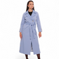 Jackie Trench Coat in Sky Blue