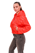 Coral Lexi cropped jacket by Alaska® Outerwear Company