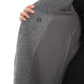 Karolina Genuine Silver Fox Wool Blend Coat