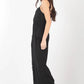 VERY J Pintuck Detail Woven Sleeveless Jumpsuit - Farnelli