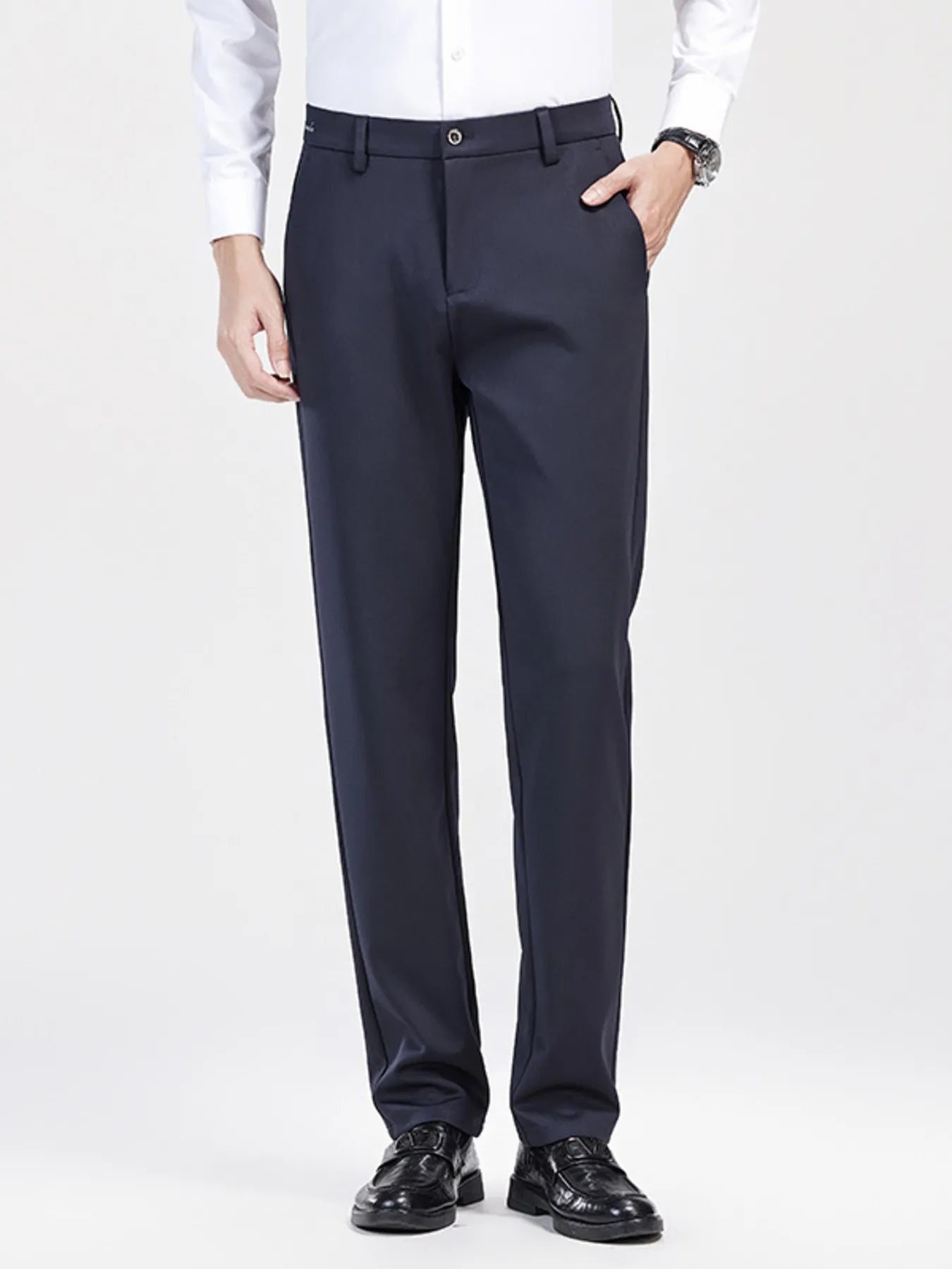 Men's Slim Fit Pants with Pockets - Farnelli