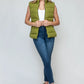 Snobbish Zip Up Turtleneck Vest with Pockets - Farnelli