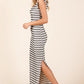 Mittoshop Striped Scoop Neck Sleeveless Maxi Dress - Farnelli