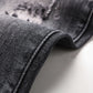 Men's Distressed Slim Fit Ripped Jeans - Farnelli