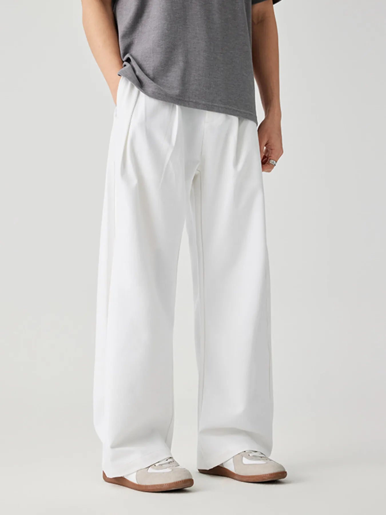Men's Wide Leg Pants - Farnelli