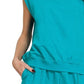 Zenana French Terry Sleeveless Top & Shorts Set - Farnelli