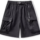 Men's Plus Size Cargo Shorts with Drawstring - Farnelli