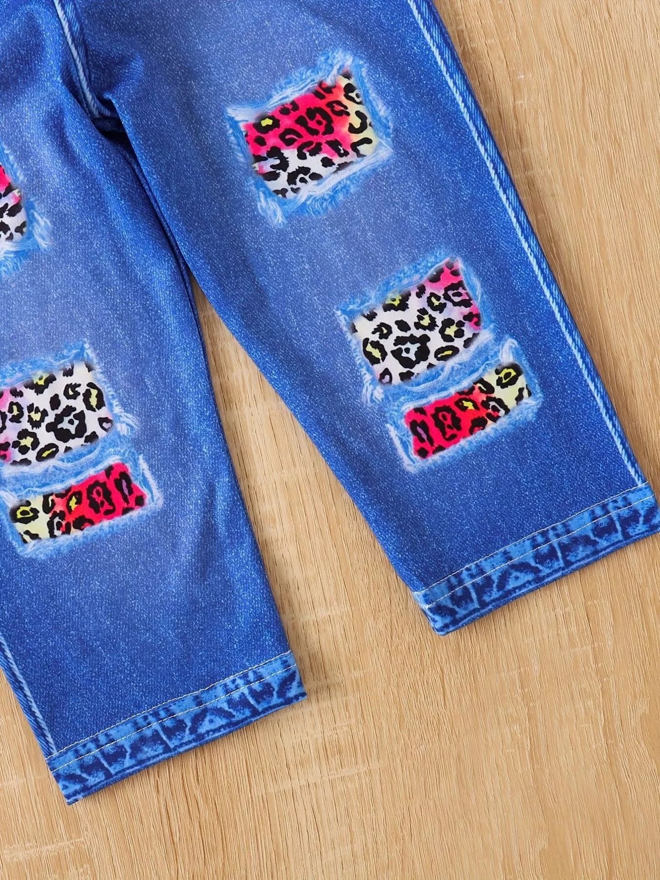 Children's Graphic Long Sleeve Top and Pants Set - Farnelli