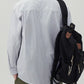 Men's Plus Size Striped Button Up Long Sleeve Shirt - Farnelli