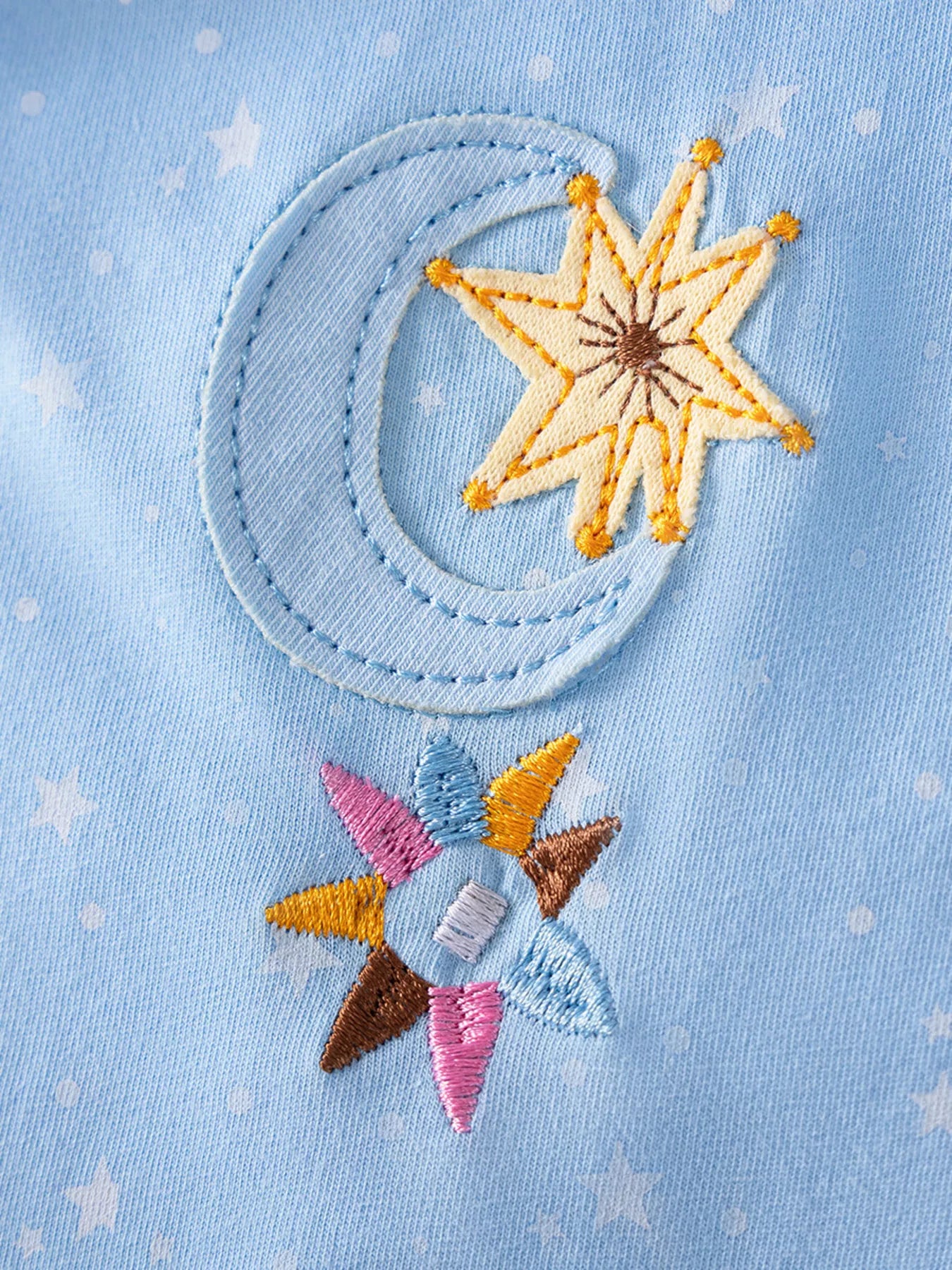 Children's Embroidered Short Sleeve Dress - Farnelli