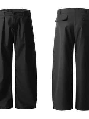 Men's Wide Leg Relaxed Fit Pants - Farnelli